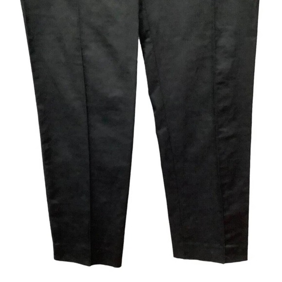 Bebe Womens Black Cropped Dress Pants size 2 Evening Party Dressy EUC - Picture 3 of 5